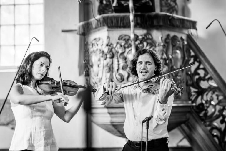 Tcha Limberger & Liana Gourdjia, violons Jazz not Jazz
