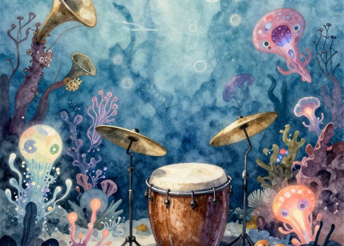 Gustave au Royaume des percussions
