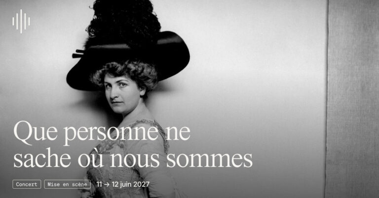 Que personne ne sache où nous sommes