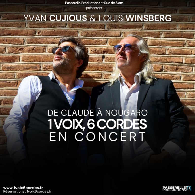 1 Voix, 6 Cordes — de Claude à Nougaro