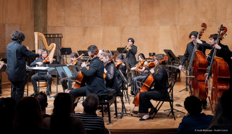 Ensemble Atmosphères – I. Rivas, direction Boulez, Yazdani, Jolas