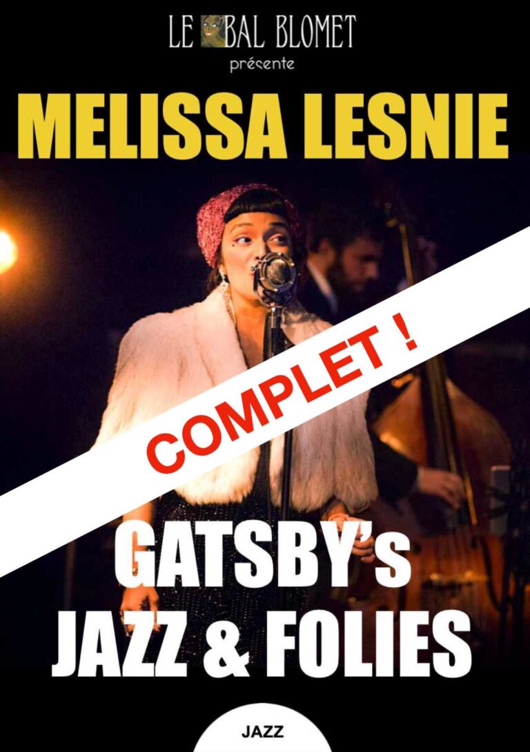 Melissa Lesnie — Gatsby’s Jazz & Folies