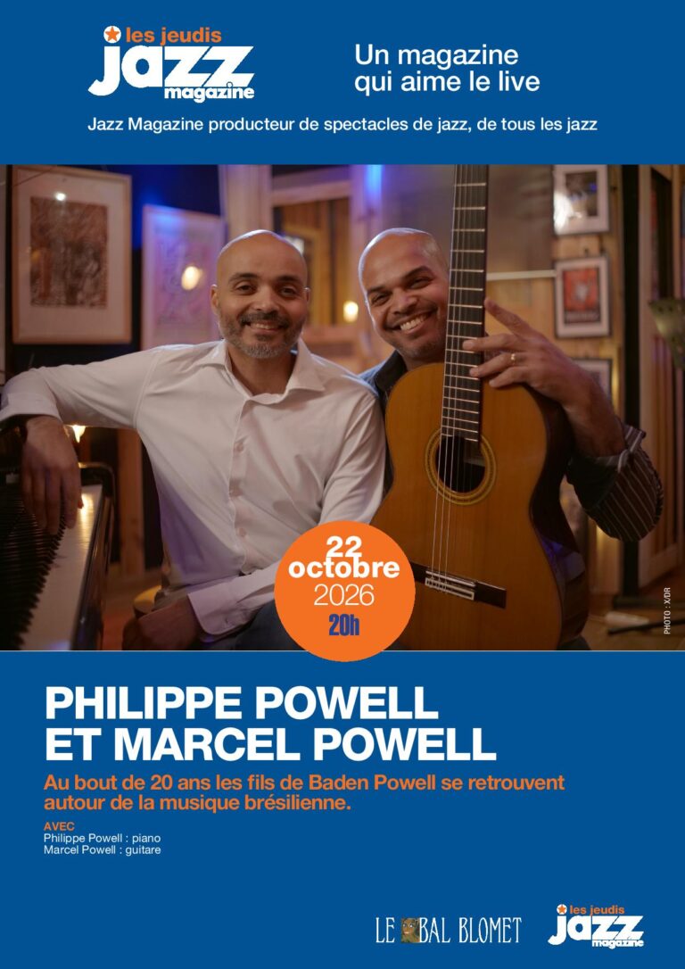 Philippe et Marcel Powell — Les Concerts Jazz Magazine