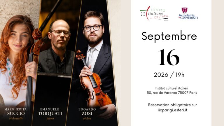 Trio Zosi Succio Torquati — Accademia dei Cameristi di Bari