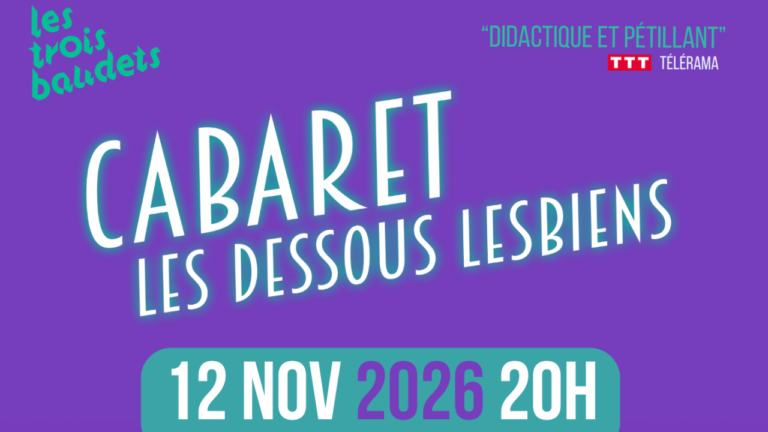 Cabaret queer inspiré du livre Les dessous lesbiens de la chanson