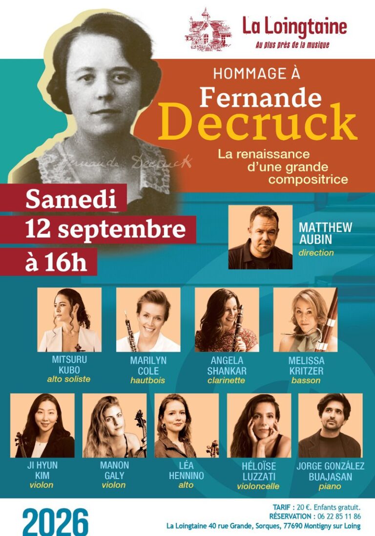 Hommage à Fernande Decruck — France Tour 2026